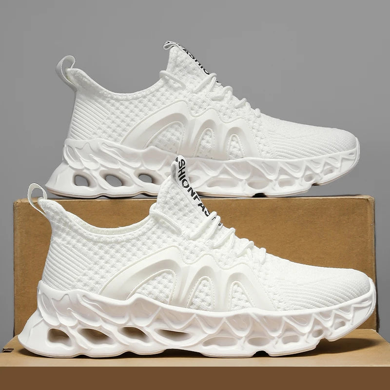 Zapatos de hombre, zapatillas de deporte informales para hombre, tenis, zapatos de lujo, zapatos de entrenamiento para carreras, zapatos transpirables, mocasines de moda, zapatos para correr para hombre