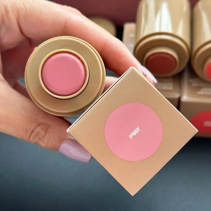 Marca Lemontini maquillaje bolsa de aseo brillo de labios y colorete aceite de labios bálsamo rubor leche esencia agua limpiador Facial cara enfermería