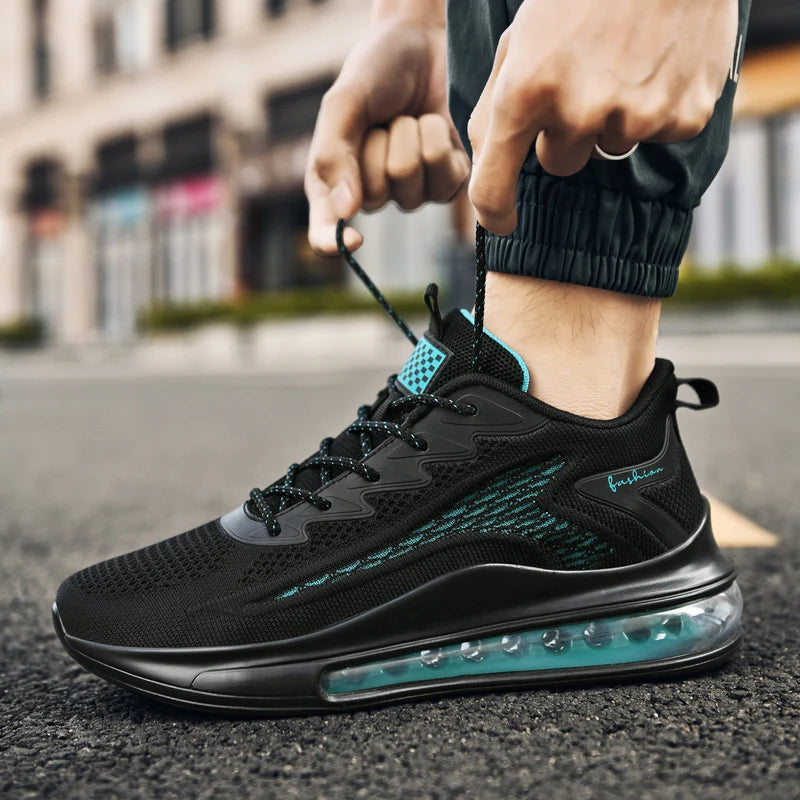 Zapatos de hombre, zapatillas de deporte informales para hombre, tenis, zapatos de lujo, zapatos de entrenamiento para carreras, zapatos transpirables, mocasines de moda, zapatos para correr para hombre