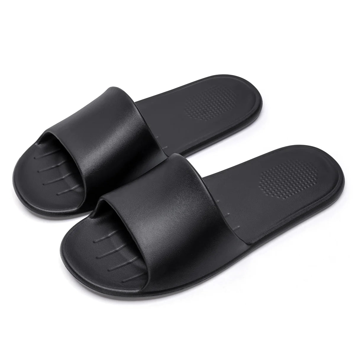 Zapatillas cómodas de EVA, zapatillas de interior de viaje fáciles de plegar, cómodas zapatillas informales ligeras