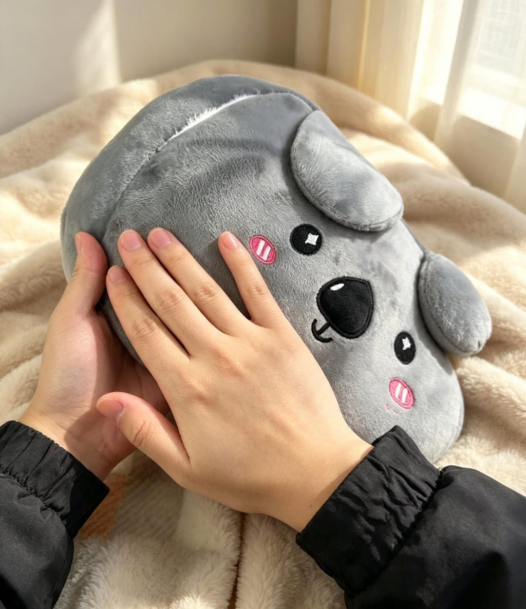 Hot Water Bottle Belt Three-piece Set
